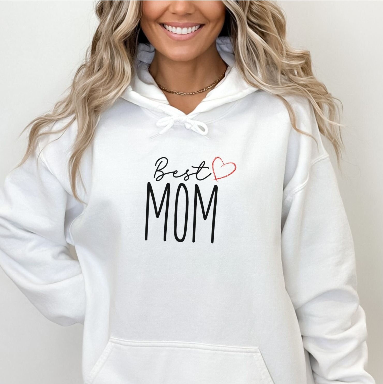 Embroidered Mom Life Hoodie, Gifts For Mom From Son, Mama
