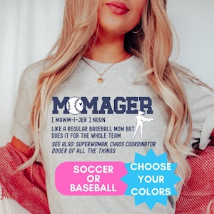 Baseball Momager Shirt, Team Mom Tank, Livin That Coach Wife Life Tshirt, Ballpark Mama Squad Sweatshirt, Game Day Hoodie, Her Gift, Tball