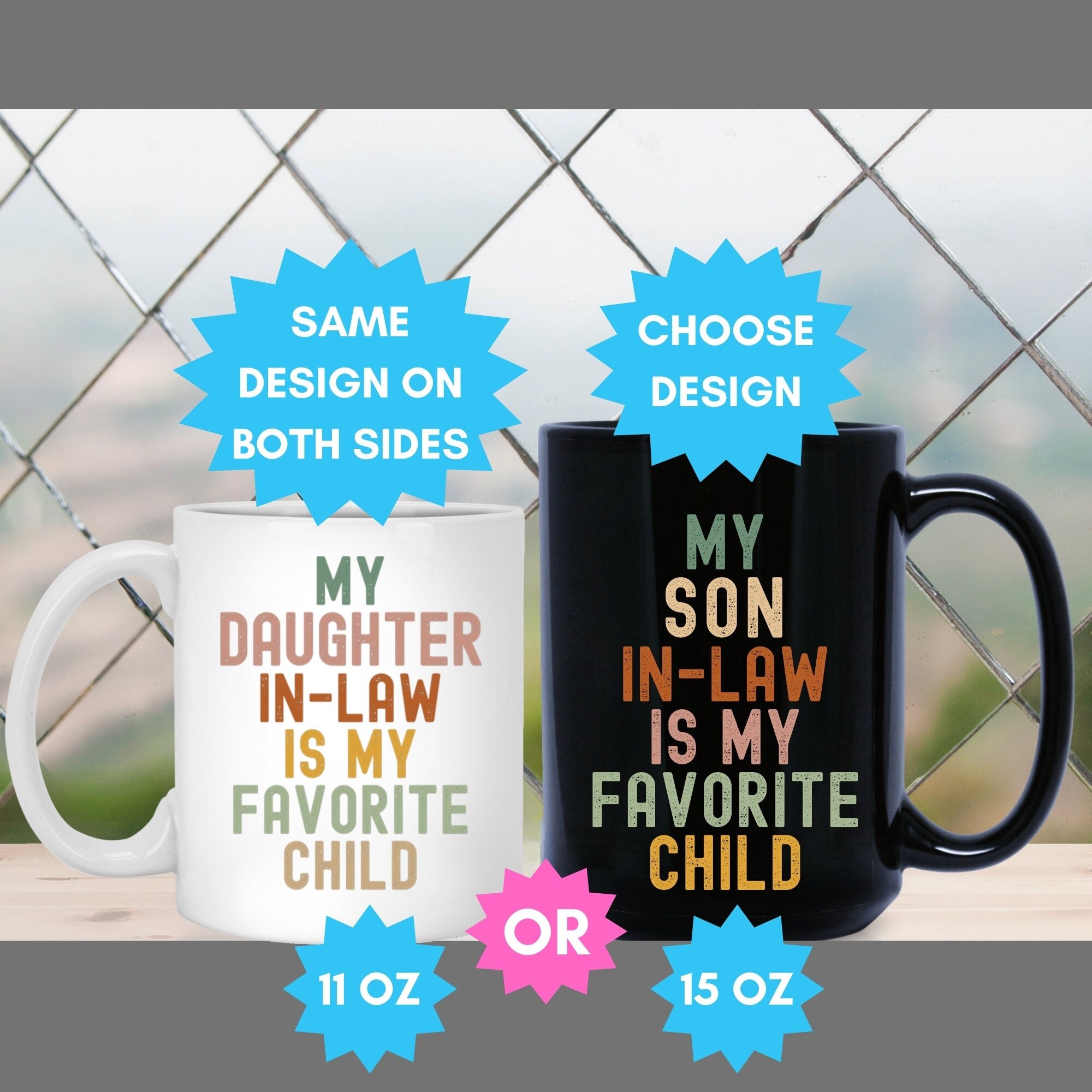 Muilzon Son-in-Law Gifts Tumblers 20oz - Son-in-Law Gifts from  Mother in Law/Father in Law Coffee Mug - Gifts for Son-in-Law Cup -  Birthday Gift Ideas for Son-in-Laws: Tumblers & Water