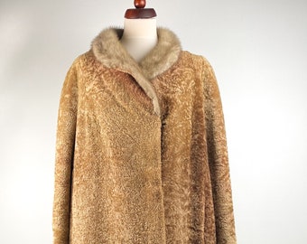 Fur jacket, teddy jacket, winter jacket, beige, coat, fur coat, beige fur jacket, fur jacket, teddy jacket