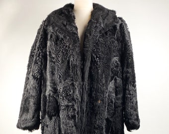Fur Coat,Winter Coat,Black,Coat,Fur Coat, Black Fur Coat,Black Fur
