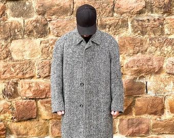 Vintage Coat,Odermark,Overcoat,Long Coat,Classic Coat,Vintage,Men's Coat,Coat,Men Coat