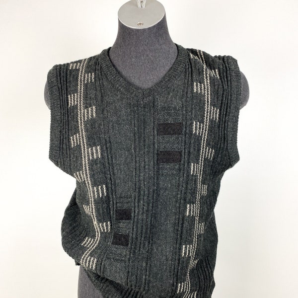 Vintage Sweater,Crazy Pattern Sweater,Vintage,sweater vest