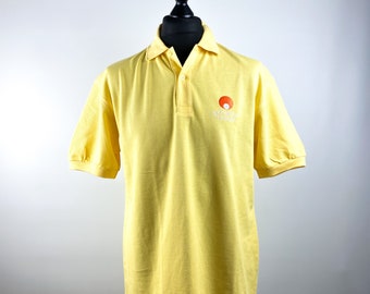 Vintage Polo Shirt, Burberrys,Polo Shirt,Shirt,Burberry Polo, Vintage Shirt, Burberry Shirt, Yellow Polo