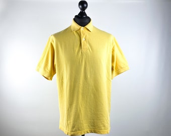 Vintage, Hugo Boss, polo shirt, shirt, Hugo Boss polo, vintage shirt, Hugo Boss shirt, yellow polo