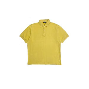 Vintage, Hugo Boss, Polo Shirt, Shirt, Hugo Boss Polo, Vintage Shirt, Hugo Boss Shirt, yellow polo
