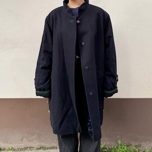 Vintage coat, virgin wool coat, Himalayan coat, blue coat, short coat, oversize coat, vintage, loden coat, coat, alpaca coat, loden