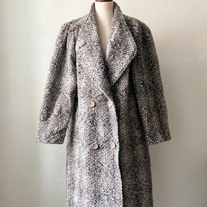 Vintage coat, winter coat, vintage, coat, grey coat, vintage coat, new wool coat, oversize coat, cozy coat, retro coat, vintage