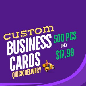 Custom Printed Business Cards