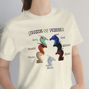 Wings of Fire Shirt, Queens of Pyrrhia Shirt, Wings of Fire Teen Shirt, WOF Dragon Fans, Wings of fire dragonets, Dragons shirt, Dragon fans