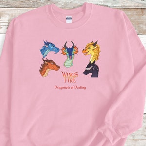 Wings of Fire Sweatshirt, Wings of Fire Dragons, Wings of Fire Dragonets Sweatshirt, Wings of Fire Dragonets of Destiny, Dragons sweatshirt