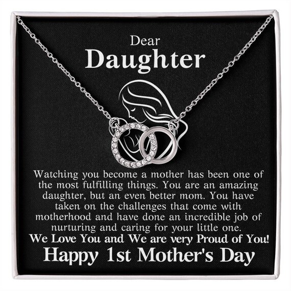 First mothers day sale necklace