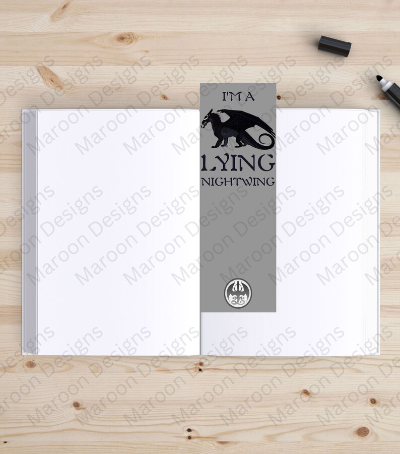 Printable Wings Of Fire Bookmark Dragonets Bookmark Tsunami Etsy Printable Wings Of Fire Bookmark Dragonets Bookmark Tsunami Etsy