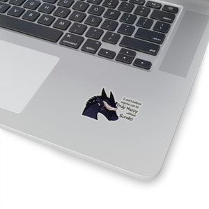 Wings of Fire Sticker, Sunny sticker, Wings of Fire, WOF, Truly Happy without Scrolls, Nightwing Sticker 画像 4