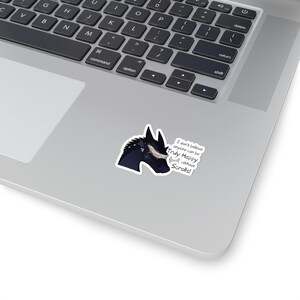 Wings of Fire Sticker, Sunny sticker, Wings of Fire, WOF, Truly Happy without Scrolls, Nightwing Sticker 画像 5