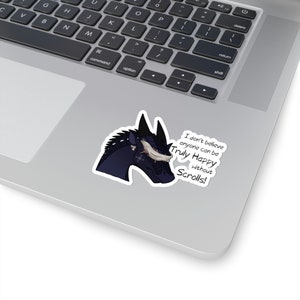 Wings of Fire Sticker, Sunny sticker, Wings of Fire, WOF, Truly Happy without Scrolls, Nightwing Sticker 画像 7