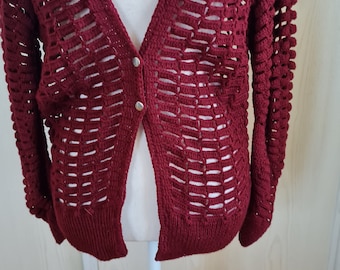 crochet women's vest