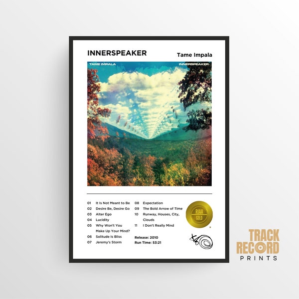 Tame Impala Poster Framed - Etsy