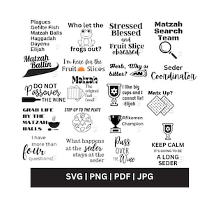 Pacchetto di svg di Pasqua, felice Pasqua, Pasqua divertente, seder svg, matzah svg, pasqua svg per cricut, divertente svg ebraico, ebraico, ebreo,