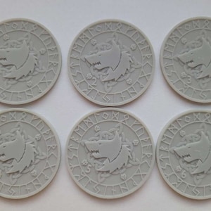 Space Wolves Objective Markers 1-6