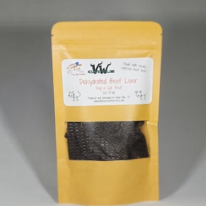 Dehydrated Beef Liver