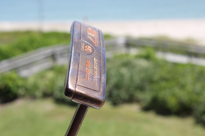 Custom Adams A7 Putter, Cocobolo Face, Leather Grip Wrap - Etsy