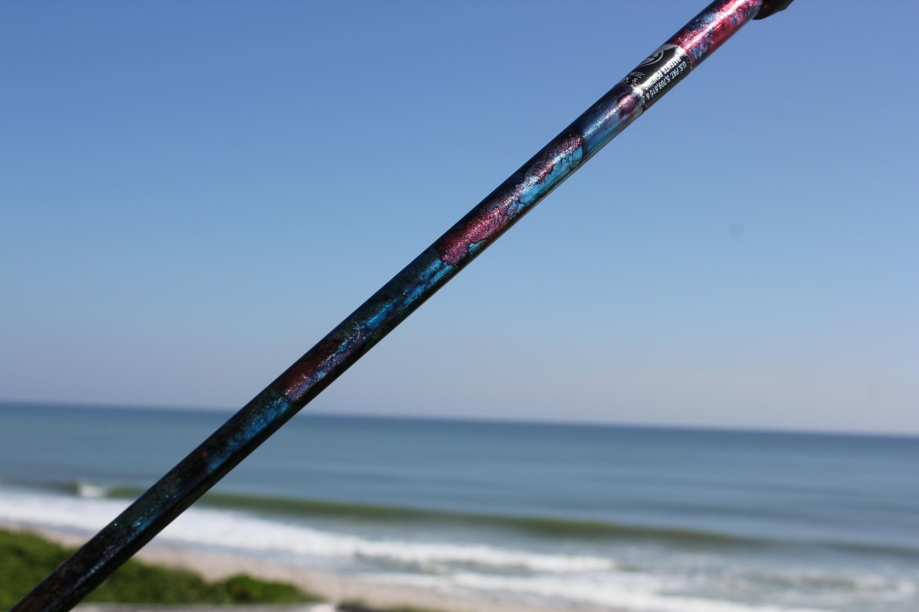 Custom Rife Island Series Antigua Putter, Leather Braided Grip  display picture 1