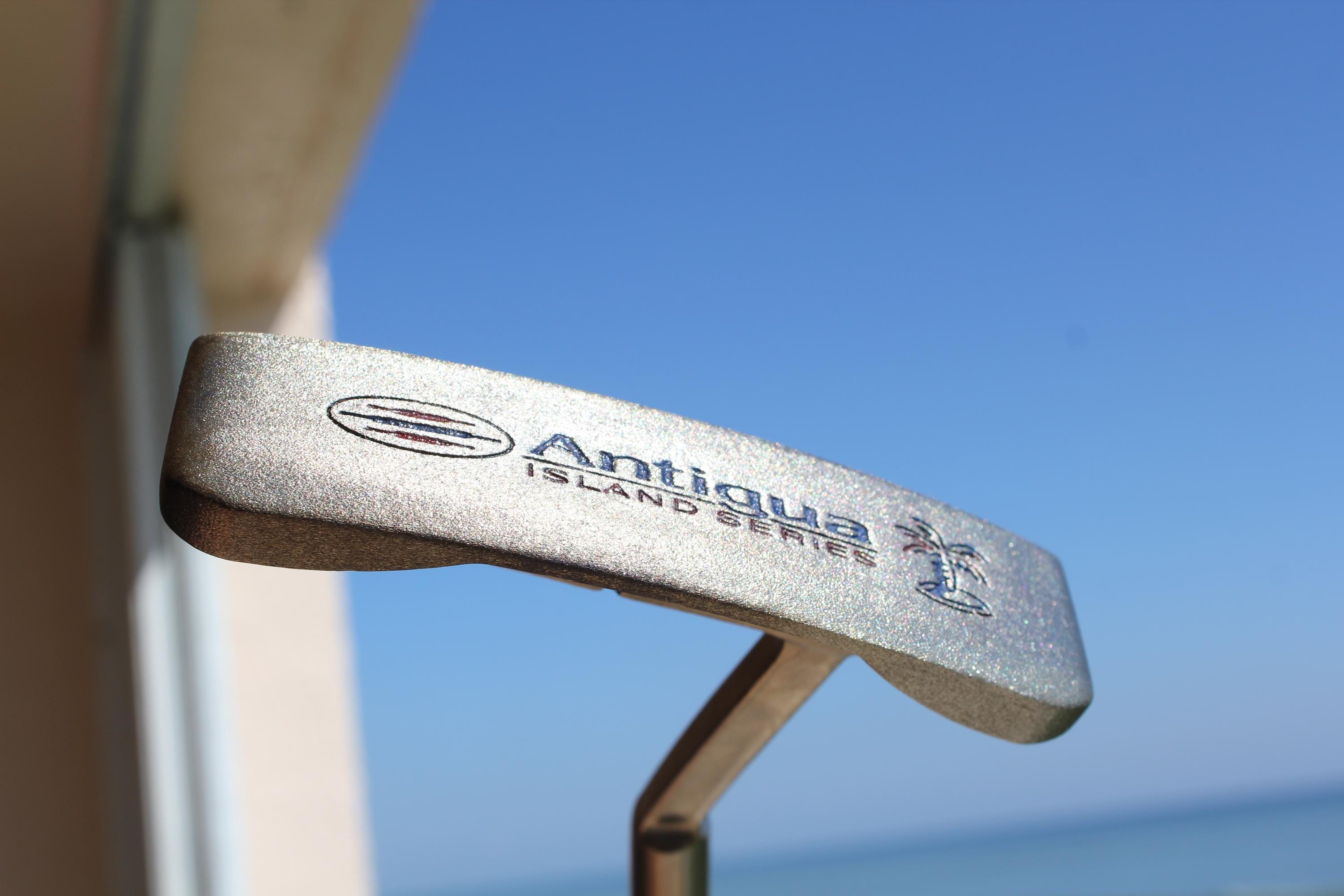 Custom Rife Island Series Antigua Putter, Leather Braided Grip  display picture 1