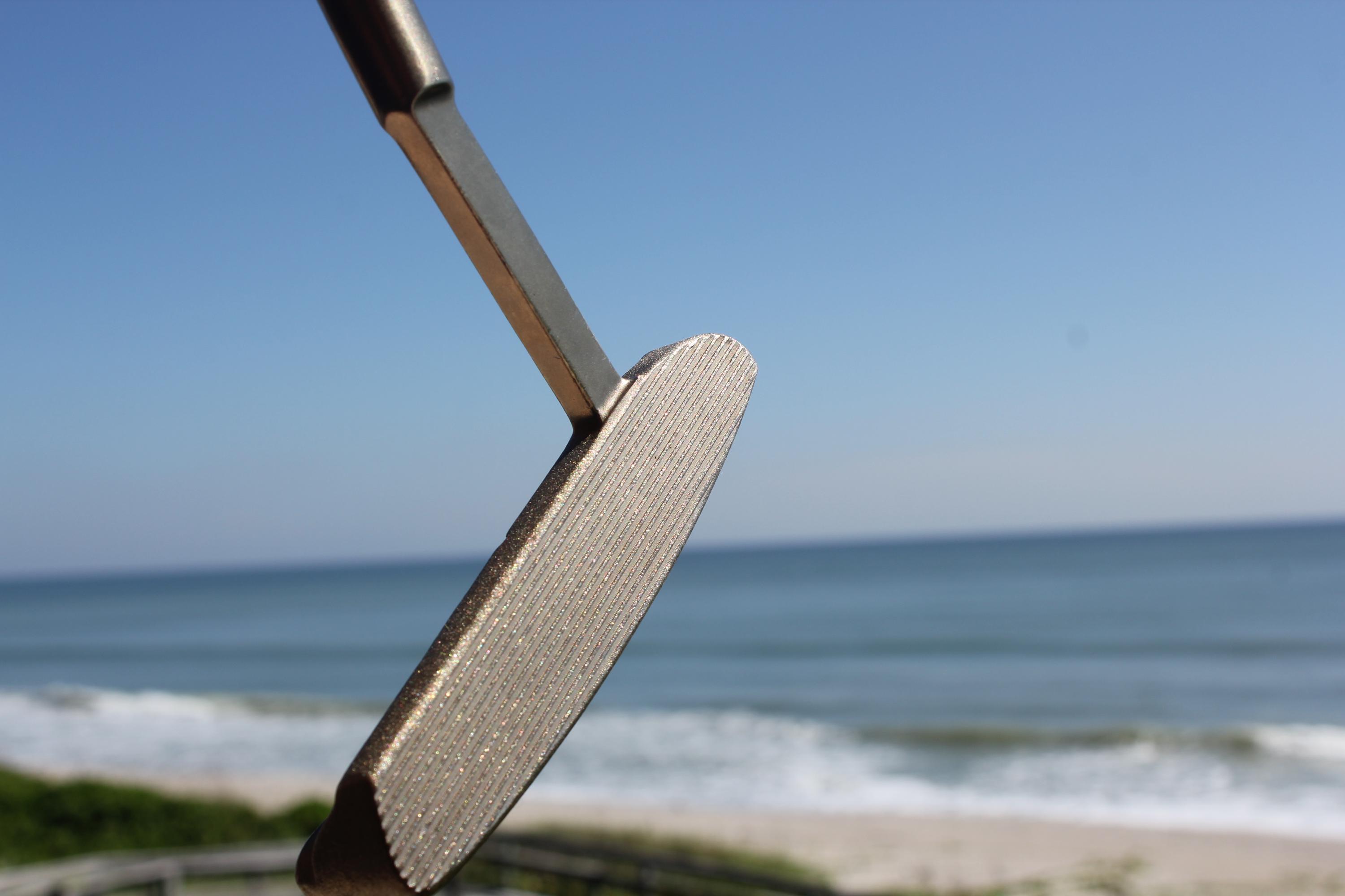 Custom Rife Island Series Antigua Putter, Leather Braided Grip  display picture 1