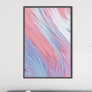 Pastel Colors Graphics on Vertical Poster, Wall Art, Home decor, Wall Decor, Gallery Poster, Wall Art, New Home Gift, Indoor Art