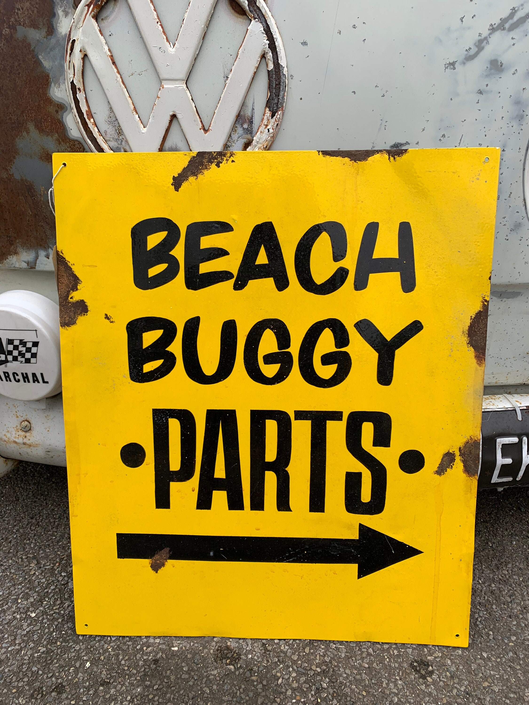 Beggy Sign VW Volkswagen Beach Buggy Sign Traditional Signwriting Hand Painted - Etsy