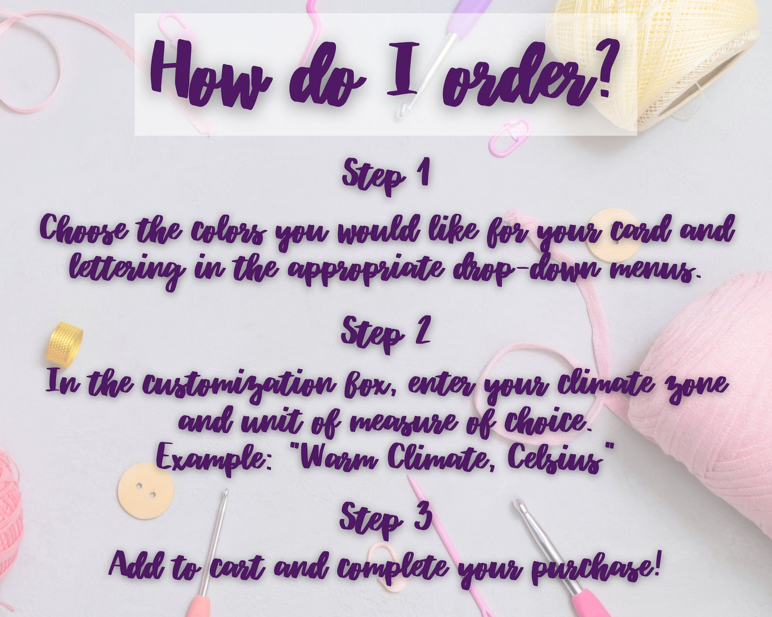 Temperature Blanket Color Chart Card 3D Printed Room for Etsy