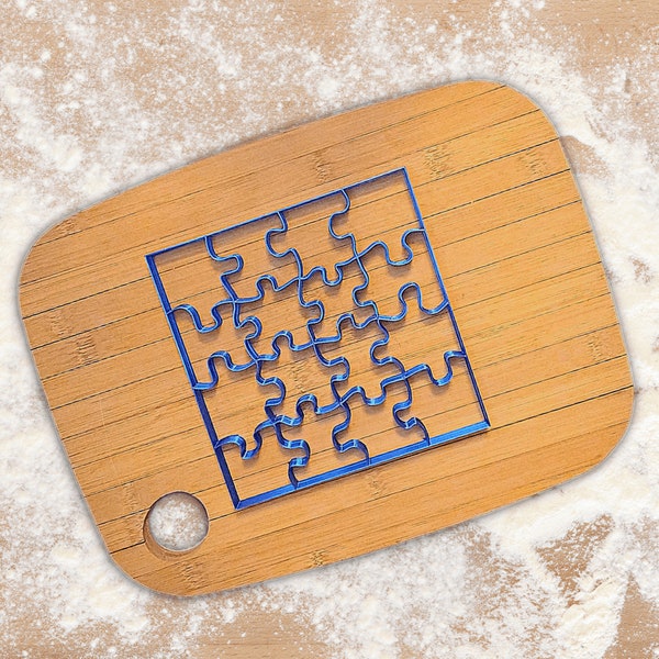Puzzle Cookie Cutter Etsy Canada