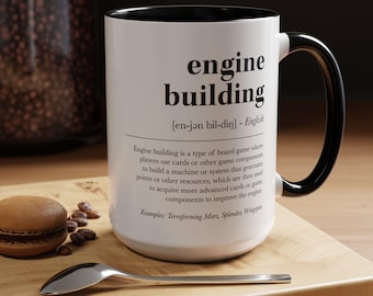Board Game Drinkware Accent Mug Fun Gift for Board Game Lover Cozy Office Decor Unique Game Night Accessory