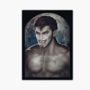 Portret Drogo wydruk artystyczny