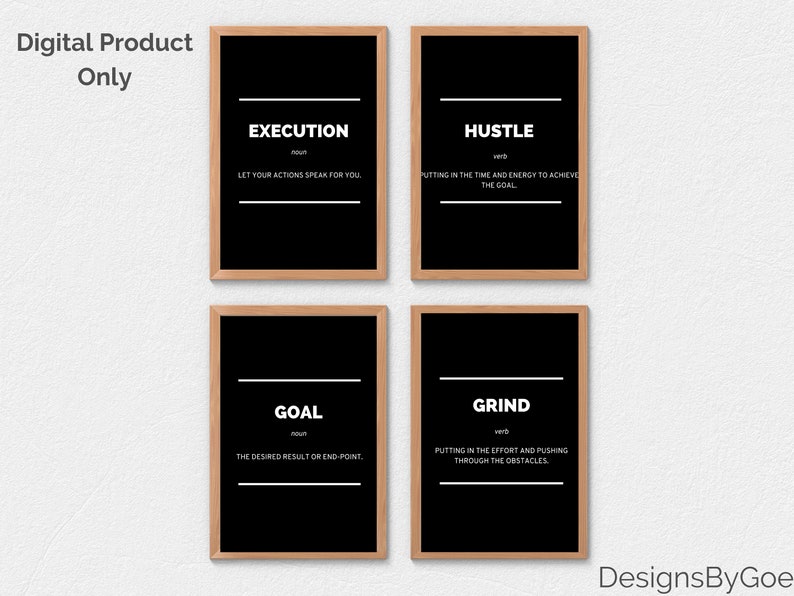 Elegant Wall Office Art Law Office Wall Art 4 Piece Etsy