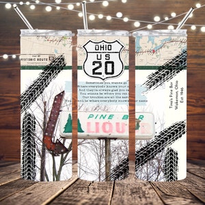 221. Tina's Pine Bar, a popular family-owned bar and gathering place outside Wakeman, OH on Historic Route 20.  Fun drinks, food, music