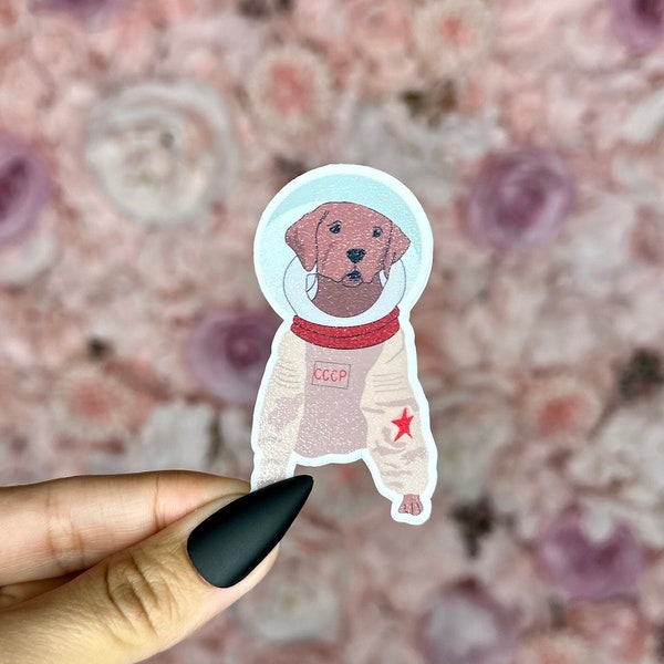 Guardians of The Galaxy Cosmo Holographic Sticker/ Cosmo The Space Dog Sticker/ Avenger Stickers