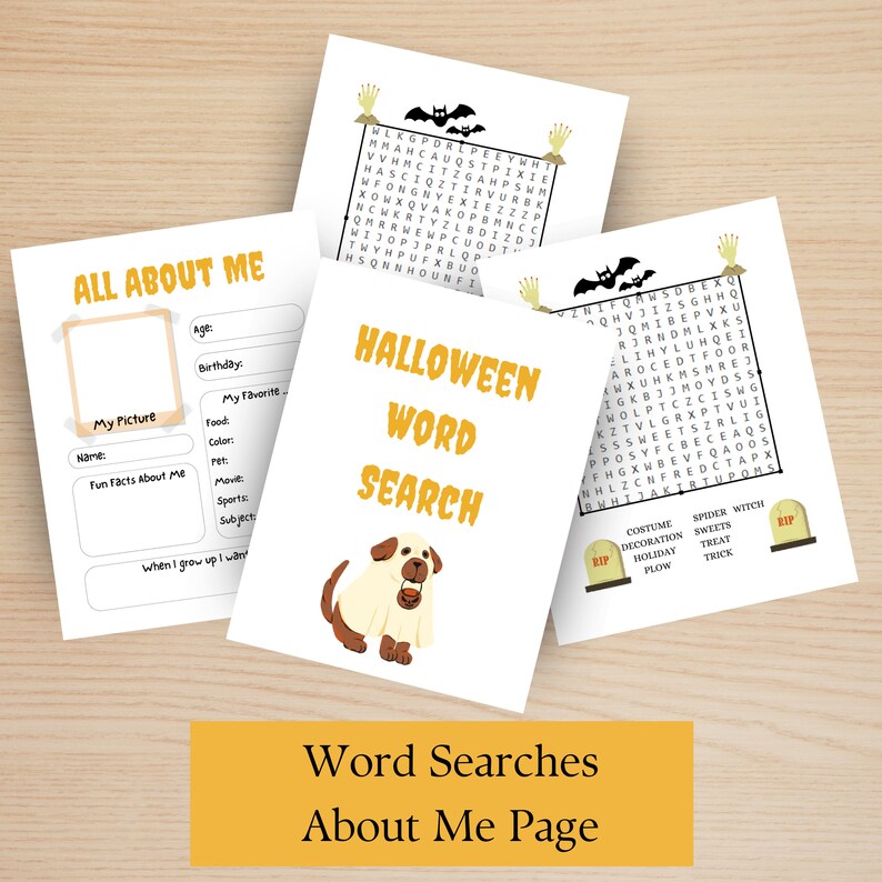 Halloween Activity for Kids Halloween Coloring Halloween Word Search