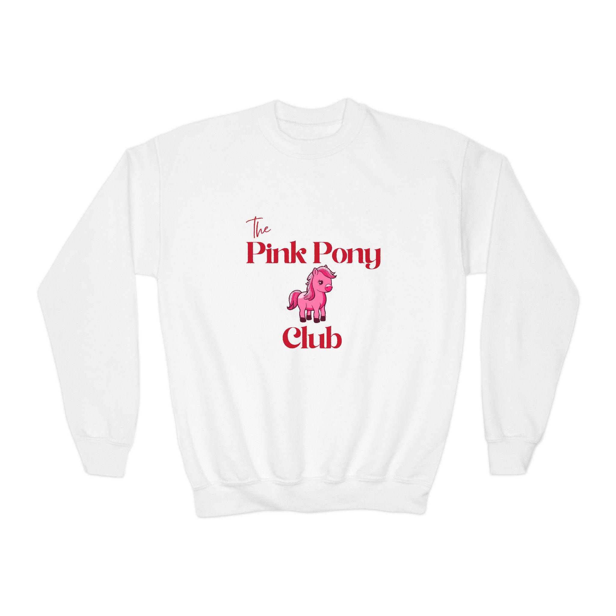 Youth Pink Pony Club Sweatshirt