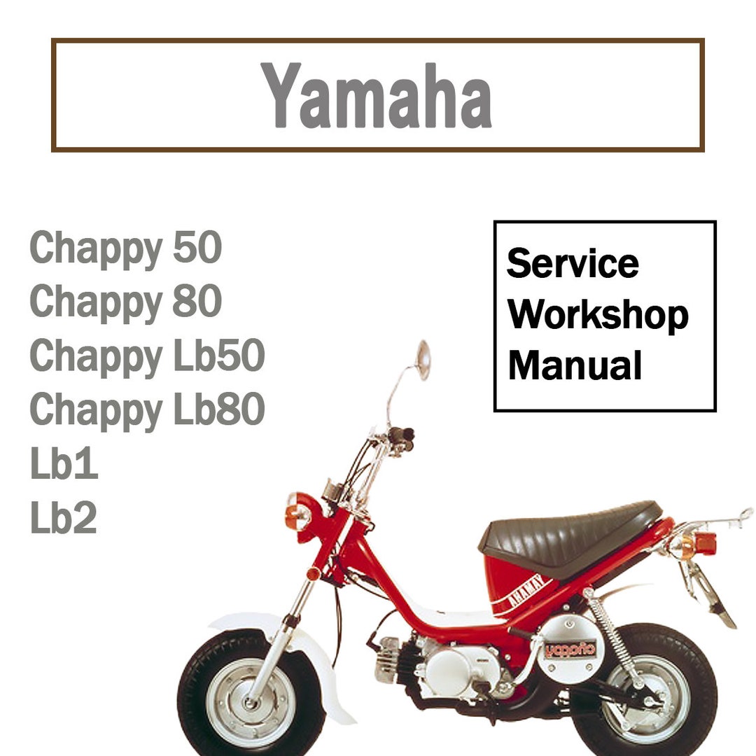 YAMAHA chappy サービスマニュアル YAMAHA chappy サービスマニュアル