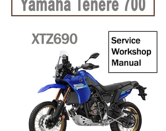 Yamaha Tenere 700 Service Manual | T7 | 2020-2024 Motorcycle