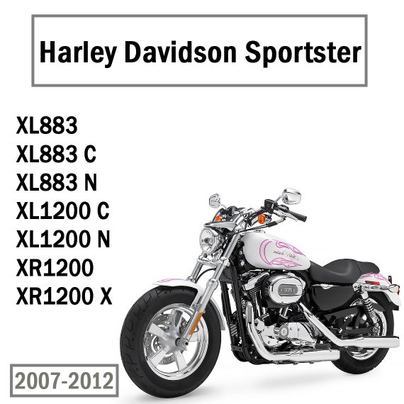 Harley-Davidson Sportsters XL, XLH, XLCH, XLS & XLX with 883