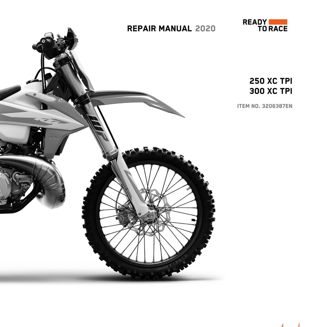アクセサリー KTM ENDURO BIKE MAINTENANCE BOOK 250EXC KTMエンデュ