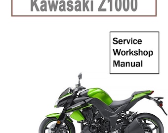 Kawasaki Z1000 2003 2004 2005 2006 - Workshop Service Repair