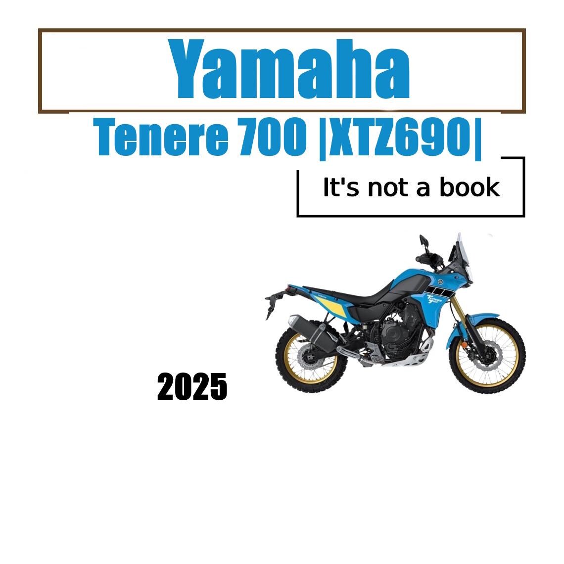 2025 Yamaha Tenere 700 (XTZ690) Service Repair Manual - Etsy Ireland