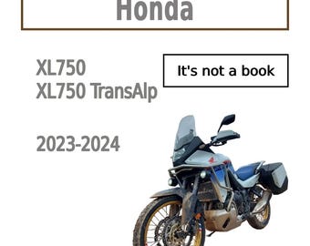 Workshop Manual for Honda XL750 (2023-2024) - Etsy