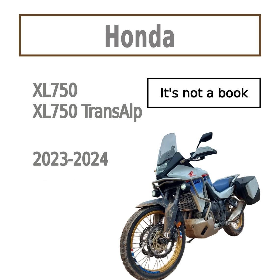 HONDA XL750 RD16 サービスマニュアル XL750 トランザルプ RD16 サービスマニュアル 未使用 美品 中古 ホンダ