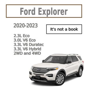 Ford Explorer Service Workshop Manual 2020-2023