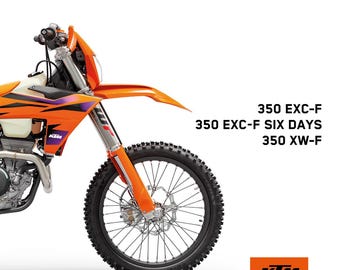 2024 KTM 350 XW-F | Ktm 350 EXC-F | Repair Workshop Manual